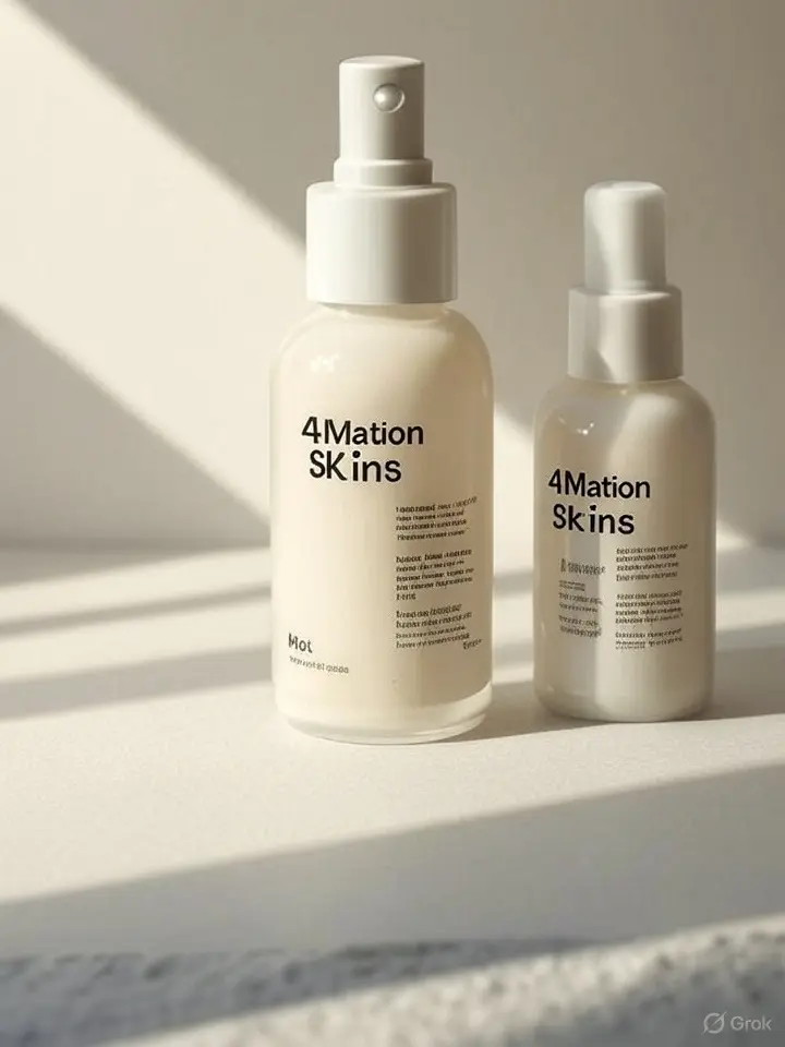 Beard White Flakes Solution & Growth Serum